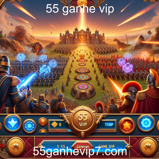 Descubra o Mundo dos Jogos de Estratégia em 55 Ganhe VIP